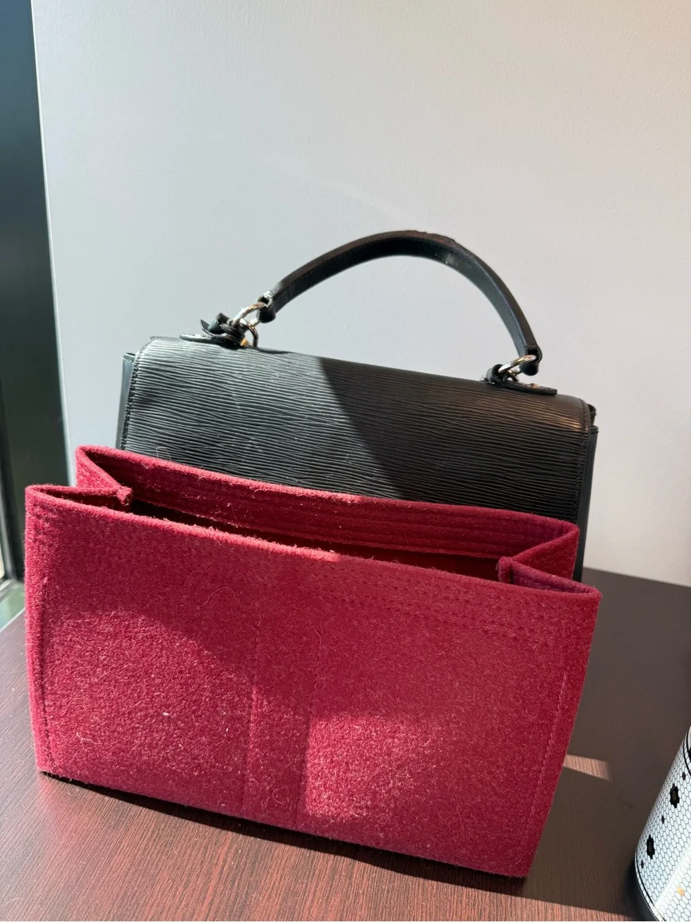Louis Vuitton Epi Cluny MM Black